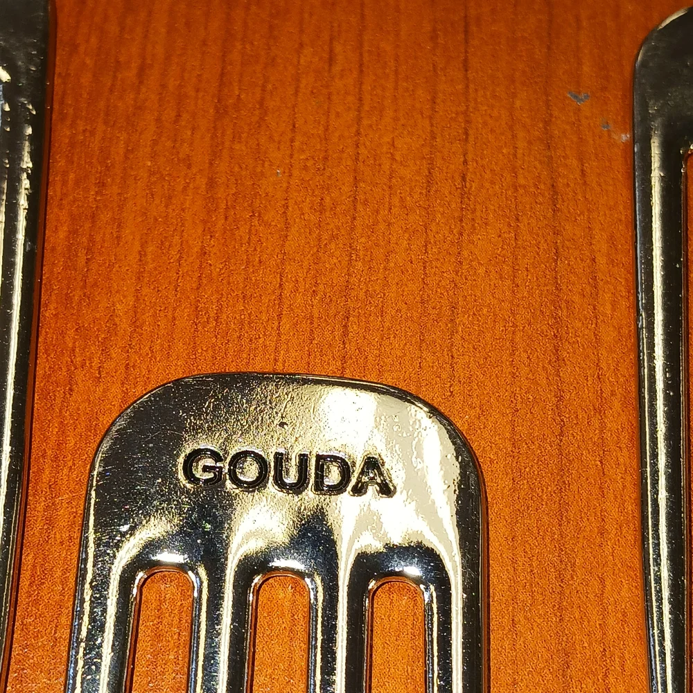 Silver Cheese Markers Set